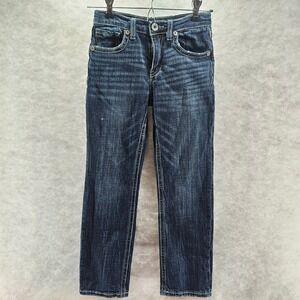 BKE Kids Conner Straight Dark Wash Denim Jeans Size 10 EUC